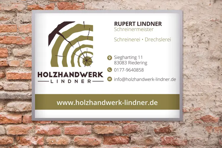 Holzhandwerk Lindner Schild
